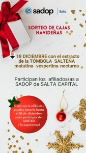 Lee más sobre el artículo SORTEO DE NAVIDAD 2024